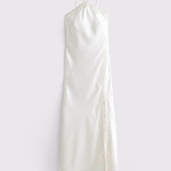 White Halter Dress - Picture 5 of 8